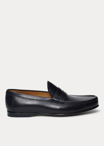 Men's Ralph Lauren Chalmers Calfskin Penny Loafers | 491056JRL